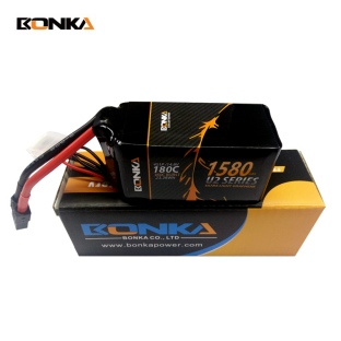 BONKA FPV 1580mAh 180C 4S Ultra Series Racing LiPo